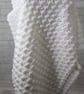 Hand Crochet Baby Blanket, Choice of Colours, Approx 24" x 32" Extra Thick Cosy - Image 4