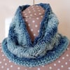 Hand knitted neckwarmer