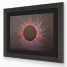 STAR COLOUR 3 - modern abstract art action painting