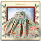 Turquoise William Morris Dress