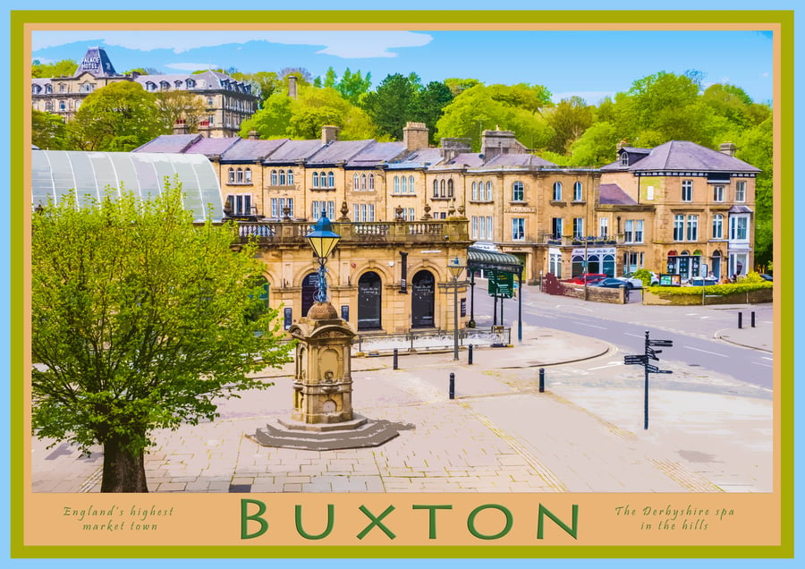 Buxton - The Slopes and Thermal Baths