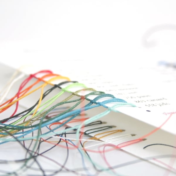 Colour Chart, Sample Chart for Linen Thread