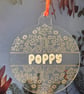 Personalised Engraved Acrylic Christmas Bauble - Image 4