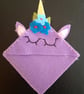 Purple Unicorn Corner Bookmark - Image 2