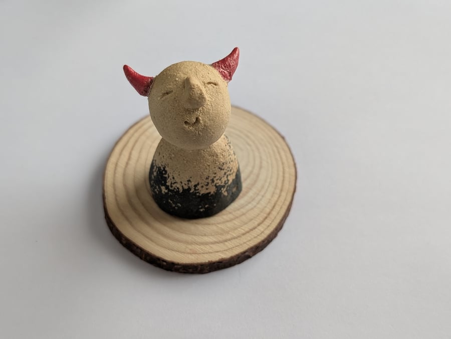 Mini Devil sculpture 