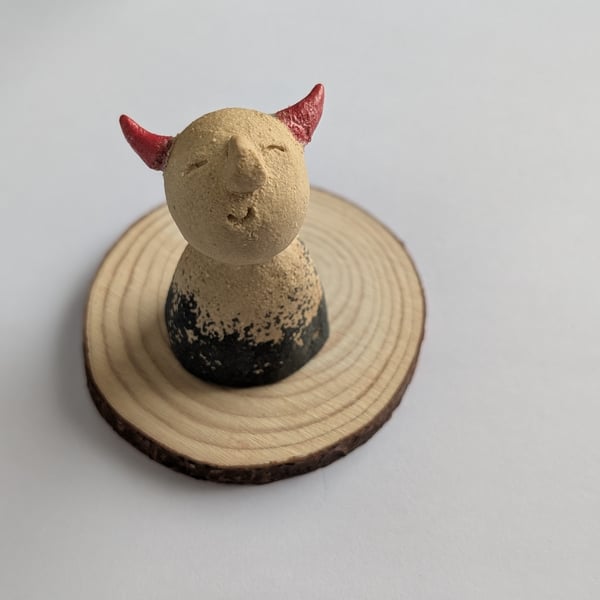 Mini Devil sculpture 