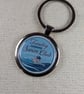 Tuesday Morning Swim Club - Swimmer Keyring - Large Resin Finished Keyring