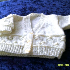 14 inch V Neck Baby Cardigan