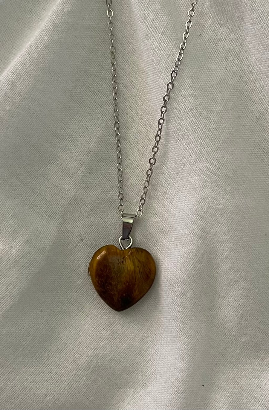 Crystal heart necklaces 