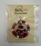 Handmade Dorset Button Christmas Tree Decoration - Festive Upcycled Keepsake - Image 4