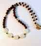 Red Tiger's Eye And New Jade Necklace - Handmade In Devon - Image 5