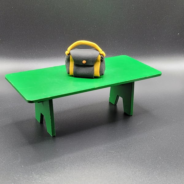 Polymer clay handbag 112 scale miniature novelty gift