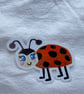 Large Camilla Cupcake Ladybug Sticker