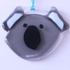 Koala Suncatcher Fused Glass