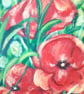 'Red Poppies' original painting.   - Image 2