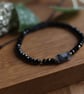 Black Tourmaline & Rutilated Quartz Bracelet