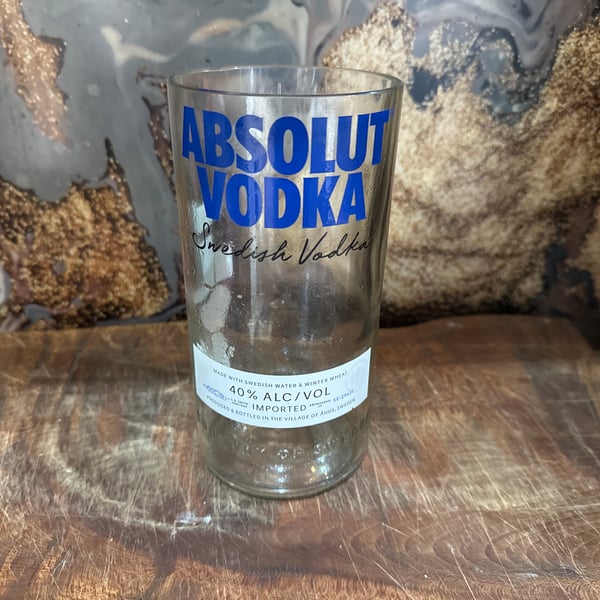 Absolut Vodka Vase