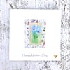 Mother’s Day Card with Detachable Glass Bookmark or Light Catcher