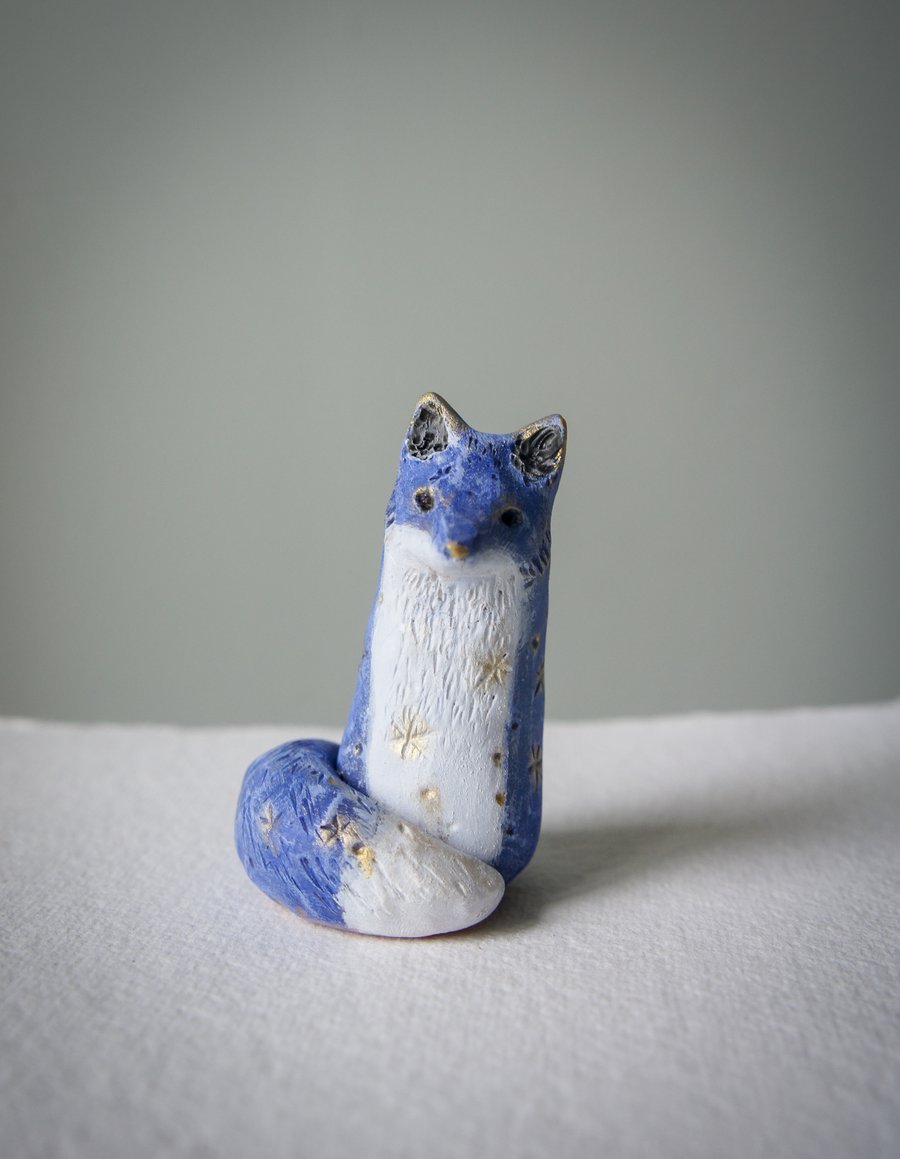 Starry Fox Sculpture