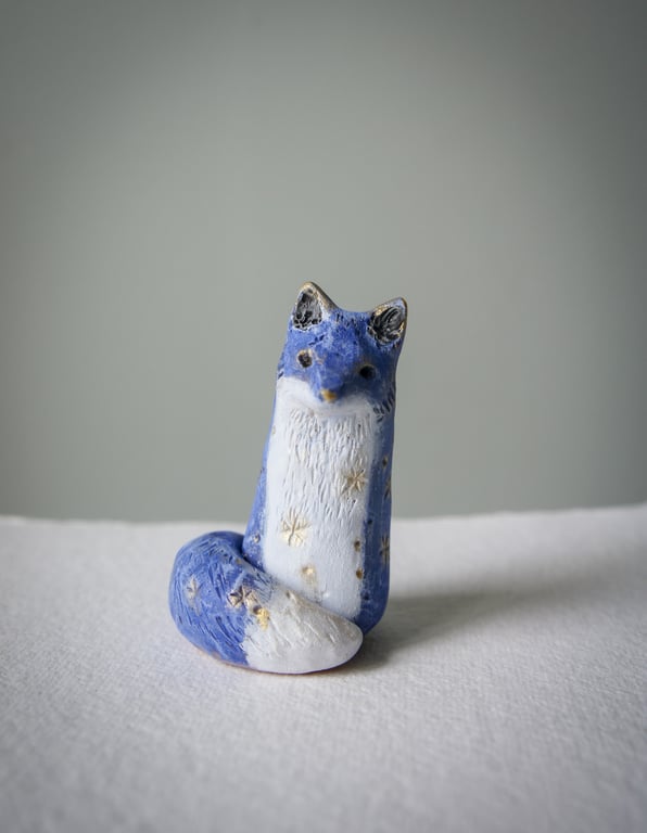 Starry Fox Sculpture
