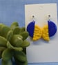 Offset Half Circle Earrings - Image 1