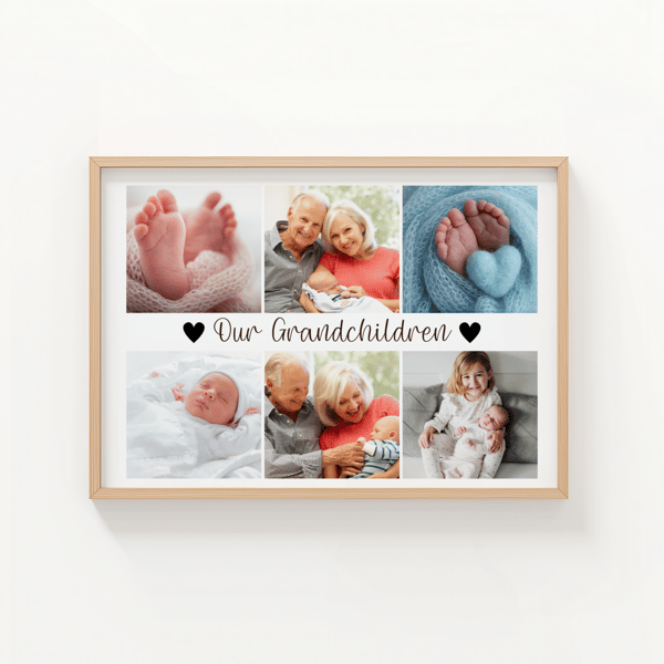 Personalised Grandchildren Photo Print