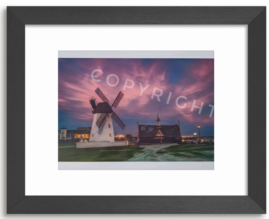 SALE!! A4 digital art print of Lytham St Anne'... Folksy