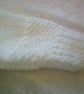 16 inch white V Neck Cardigan - Image 3