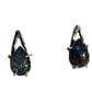 Sterling Silver Earrings Blue Flash Labradorite Leaf Gemstones Jewellery Gift - Image 4