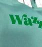 Wazzack Organic Cotton bag shopper. Bright insult tote - Image 2