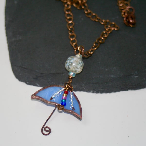Rainy day necklace