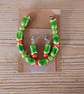 Handmade bracelet and earring set - Image 1