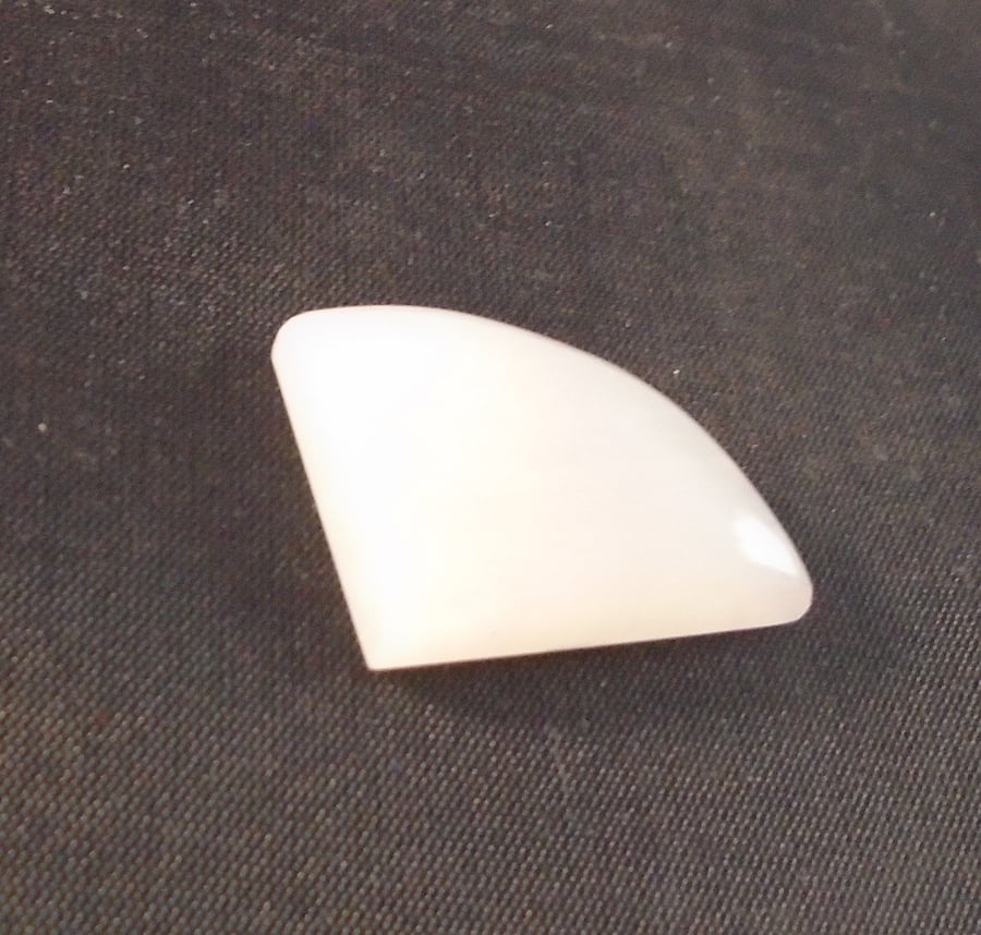 Moonstone 21x28mm Curved Slice Cabochon