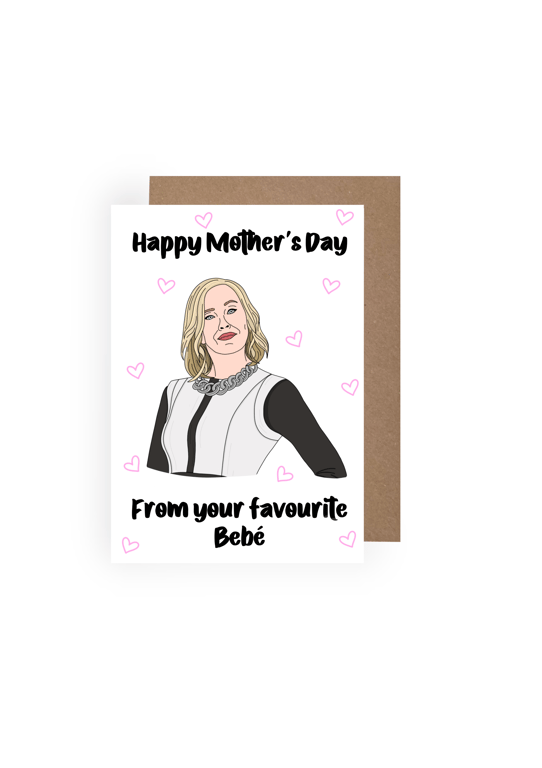 A Schitts Creek Moira Rose Mothers Day Card
