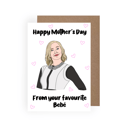 A Schitts Creek Moira Rose Mothers Day Card
