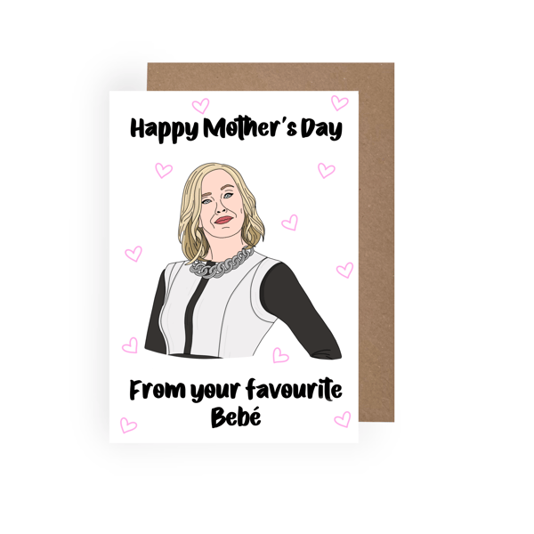 A Schitts Creek Moira Rose Mothers Day Card