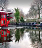 Narrow Boats Regent's Canal London Photograph Print