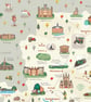Hampshire illustrated map poster A2, New Forest - Image 3