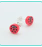 Lego Ladybird Earrings