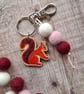 Red Squirrel Bag Charm - Image 3