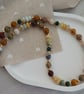Mocha Necklace, Pretty beaded necklace, Charming necklace - Image 4