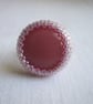 Pretty in Pink Beadwork Ring - Image 2