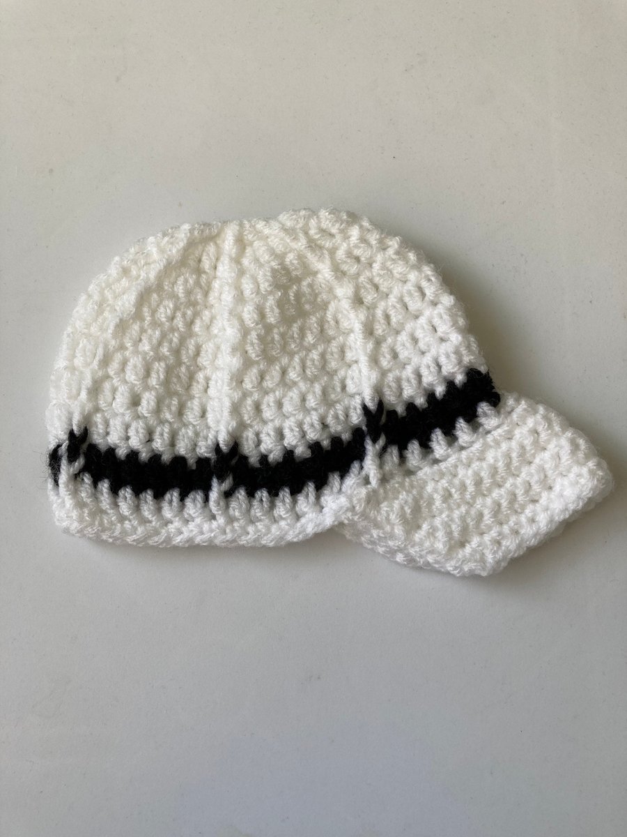 43-77. Crochet baseball cap