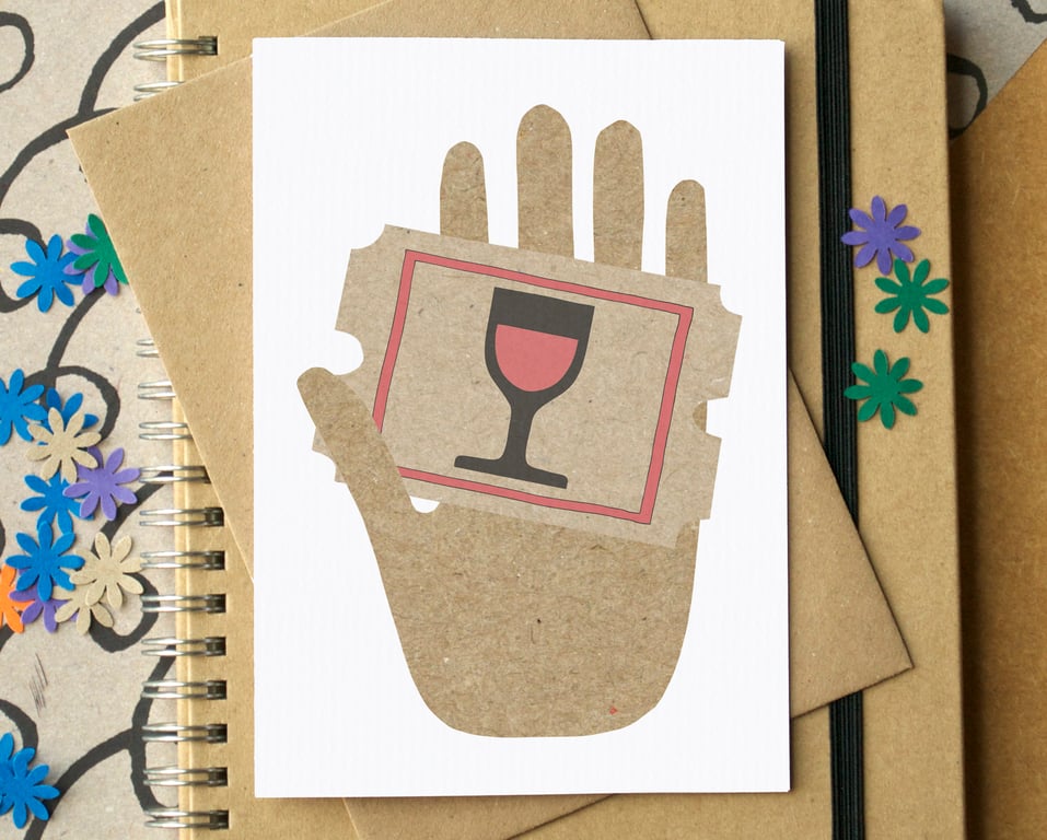 Card for Wine Tasting - Cards for Unwrappable Gifts