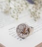 Steampunk Signet Mens Ring made of Watch work, Mens Pinky Ring as Birthday Gift  - Image 5