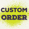 CUSTOM ORDER - Reserved for Angie