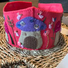 Fairies and mushroom theme crown