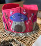 Fairies and mushroom theme crown