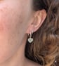 Sterling Silver Heart Drop Hoop Earrings – JBJ3041 - Image 6