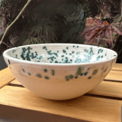 Hand Crafted Speckled Stoneware Bowl